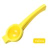 Home Manual Lemon Squeezer Aluminum Alloy Hand Pressed Orange Fruit Juicer Portable Practical Kitchen Tools Mini Blender - Yellow