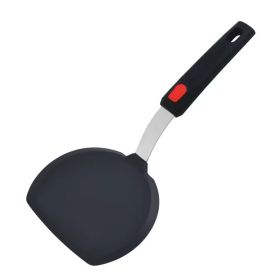 1pc Silicone Spatula Turner; Frying Shovel; Nonstick & Heat Resistant Cooking Spatulas Cookware; Large Flexible Kitchen Utensils BPA - Spatula