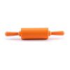 Non-Stick Silicone Mini Rolling Pin for Kids No Sticking to Dough Baking Gadget Tool Kitchen Tool - orange