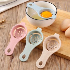 Egg Separator Egg Yolk White Separator Egg White Separator Egg Whites Strainer Filter Divider Egg Separator Tool Kitchen Gadget - Blue