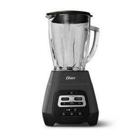 Oster Master Series Blender with Texture Select Settings Blend-N-Go Cup and Glass Jar Gray - Oster