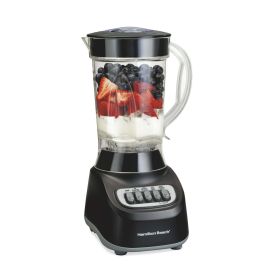 Hamilton Beach Smoothie Blender, 48 oz Jar, 12 Blending Functions, Black, 50180 - Hamilton Beach