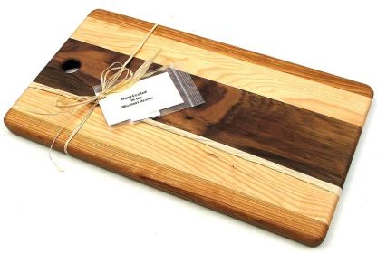 Multi Wood Flat Grain Cutting Board - 077-FBM01