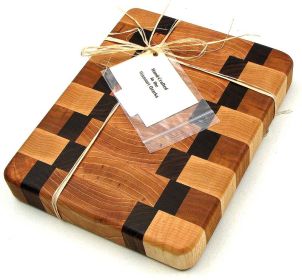 End Grain Multi Wood Chopping Block - 077-NB120