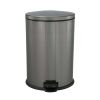 Better Homes & Gardens 10.5 Gallon Trash Can, Oval Kitchen Trash Can, Black Stainless Steel - Better Homes & Gardens