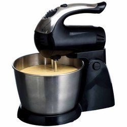 Brentwood 5-Speed Stand Mixer Stainless Steel Bowl 200W Black - SM-1153