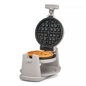 Rotating Belgian Waffle Maker - white