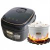 JOYDEEM FD30AE CERAMIC ELECTRIC RICE COOKER, 3L - Black