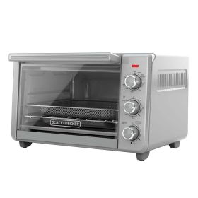 BLACK+DECKER 6-Slice Crisp 'N Bake Air Fry Toaster Oven, TO3217SS - BLACK+DECKER