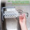 2 In 1 Cleaning Brush Cup Glass Cleaner Bottles Brush Suction Wall Lazy Brush Removable Washing Tools Kitchen Clean Accessories - 1PCS - China