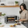 New Gourmia 6-Slice Digital Toaster Oven Air Fryer with 19 One-Touch Presets, Stainless Steel - Gourmia