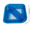 3pcs Sandwich Molds, Sandwich Cutter And Sealer, Sandwich Maker, DIY Breakfast Bread Mold - Triangle + Square + Red Circle