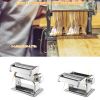 Pasta Maker Roller Machine Fettuccine Noodle Maker - Silver