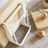 Chopping Board Metal Rack Kitchen Storage Organizer - White