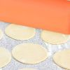 Non-Stick Silicone Mini Rolling Pin for Kids No Sticking to Dough Baking Gadget Tool Kitchen Tool - orange