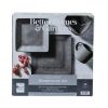 Better Homes & Gardens- Dark Gray Square Stoneware 16-Piece Dinnerware Set - Better Homes & Gardens