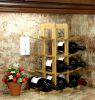 Oceanstar 12-Bottle Natural Bamboo Wine Rack WR1149 - WR1149