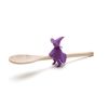 1pc Kitchen Spoon Holder And Steam Release Creative Heat-Resistant Silicone Witch Pot Lid Spill-Free BPA-Free Kitchen Utility Gadgets Purple - Purple