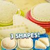 3pcs Sandwich Molds, Sandwich Cutter And Sealer, Sandwich Maker, DIY Breakfast Bread Mold - Triangle + Square + Red Circle