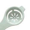 Egg Separator Egg Yolk White Separator Egg White Separator Egg Whites Strainer Filter Divider Egg Separator Tool Kitchen Gadget - Green