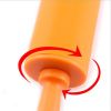 Non-Stick Silicone Mini Rolling Pin for Kids No Sticking to Dough Baking Gadget Tool Kitchen Tool - orange