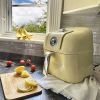 OHHO, Household Multifunctional Air Fryer, OH-AFM07, Low-fat Healthy Fryer, Accurate Temperature Control, Double Color, 7.5L - Milky yellow