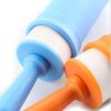 Non-Stick Silicone Mini Rolling Pin for Kids No Sticking to Dough Baking Gadget Tool Kitchen Tool - orange