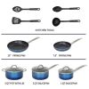 Home Daily Delicacies Pot 12-Piece Safe Non-Stick Cookware Set - Blue - Cookware Set