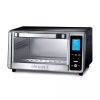 Digital 4-Slice Toaster Oven Air Fryer with 11 Cooking Functions Stainless Steel Gray - Gray