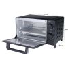 Mainstays 4 Slice Toaster Oven with 3 Setting, Baking Rack and Pan, Black, New - Mainstays