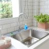 Kitchen Sink Splash Guard Plus Size Silicone Sink Faucet Drying Mat - Gray - L