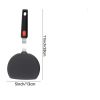 1pc Silicone Spatula Turner; Frying Shovel; Nonstick & Heat Resistant Cooking Spatulas Cookware; Large Flexible Kitchen Utensils BPA - Slotted Spatula