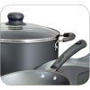 Primaware 18 Piece Non-stick Cookware Set, Steel Gray - Gray