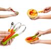 SUPER SCOOPER Your 3 In 1 Fruit Scooper & Melon Baller - Default Title