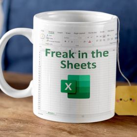 Household Spreadsheet Excel Coffee Cup