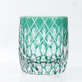 Fashion Hand Carved Crystal Glass Cup (Option: Bamboo Rhyme Yuanlei Rock Cup)